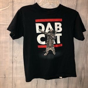 Dab cat t shirt